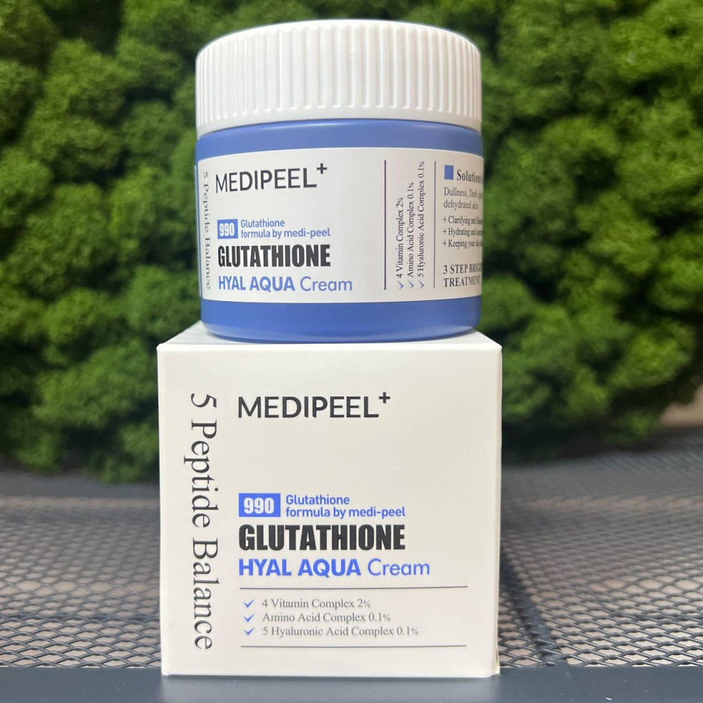 Medi Peel Glutathione Hyal Aqua Cream c61-861 фото Medi Peel Glutathione Hyal Aqua Cream c61-861 фото