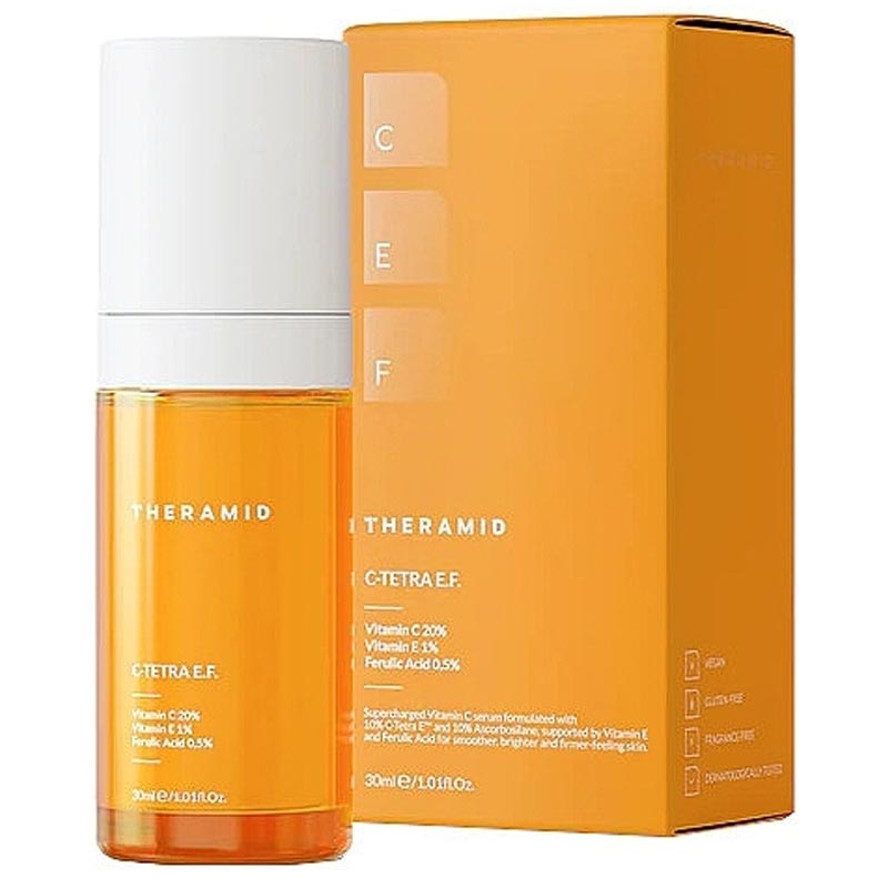 Антиоксидантна сироватка з вітаміном C Theramid C-TETRA EF Intensive Vitamin C Treatment 901-914 фото Антиоксидантна сироватка з вітаміном C Theramid C-TETRA EF Intensive Vitamin C Treatment 901-914 фото