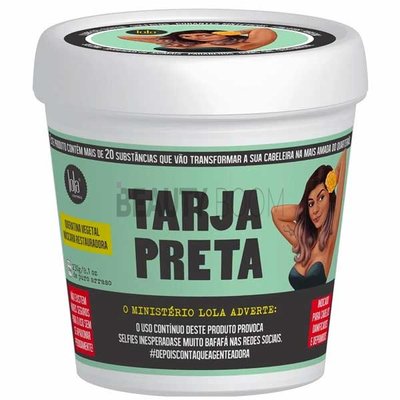 TARJA PRETA MASCARA RECONSTRUTORA 4c8-0a8 фото