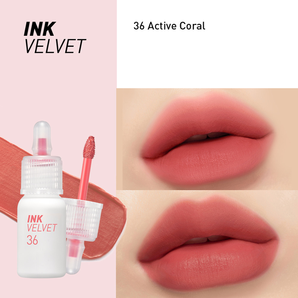 PERIPERA Ink Velvet Tint #036 Active Coral cc7-529 фото