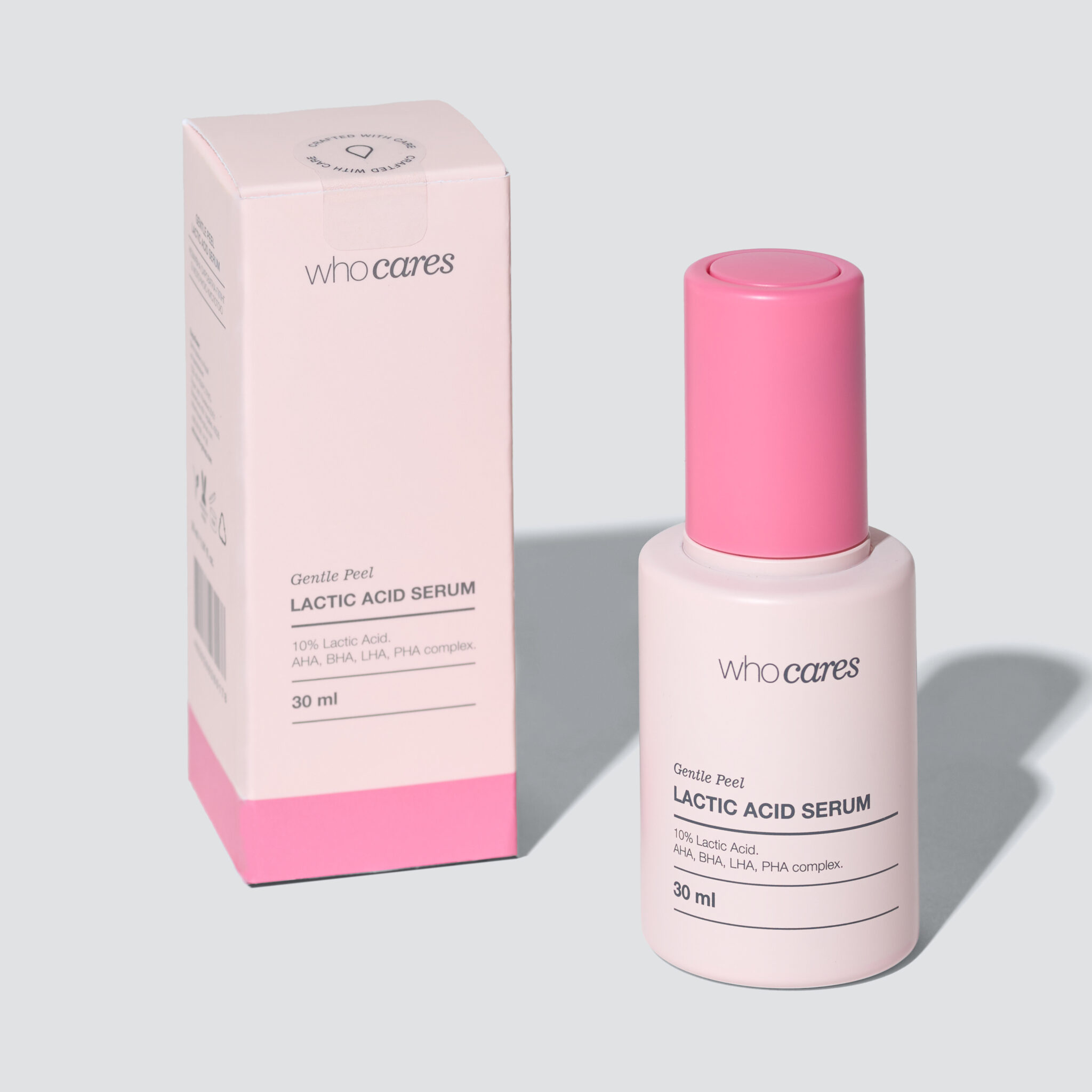 Whocares Gentle Peel Lactic Acid Serum 73b-5ab фото Whocares Gentle Peel Lactic Acid Serum 73b-5ab фото