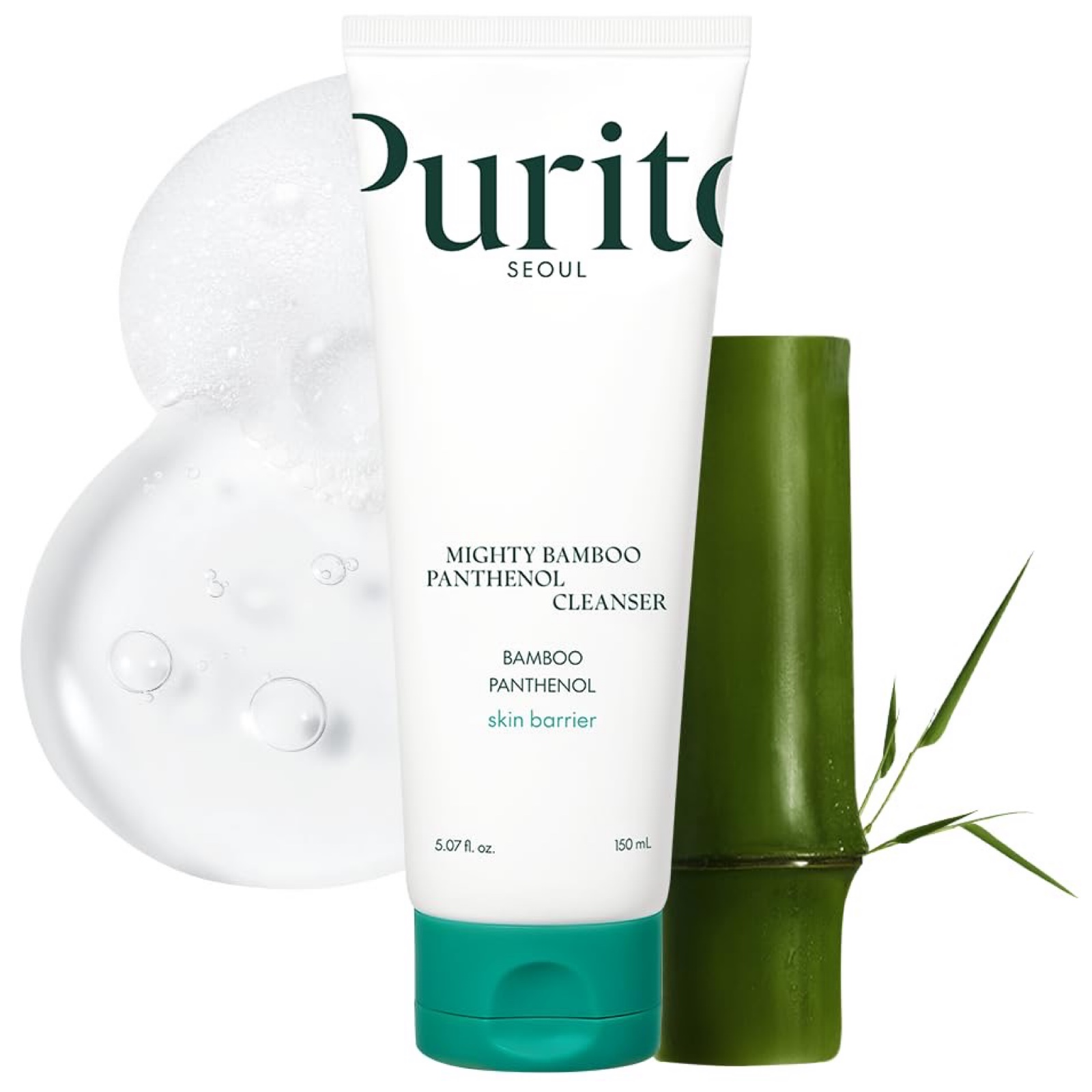 Гель для вмивання з екстрактом бамбука та пантенолом Purito Seoul Mighty Bamboo Panthenol Cleanser 8c2-ca5 фото Гель для вмивання з екстрактом бамбука та пантенолом Purito Seoul Mighty Bamboo Panthenol Cleanser 8c2-ca5 фото