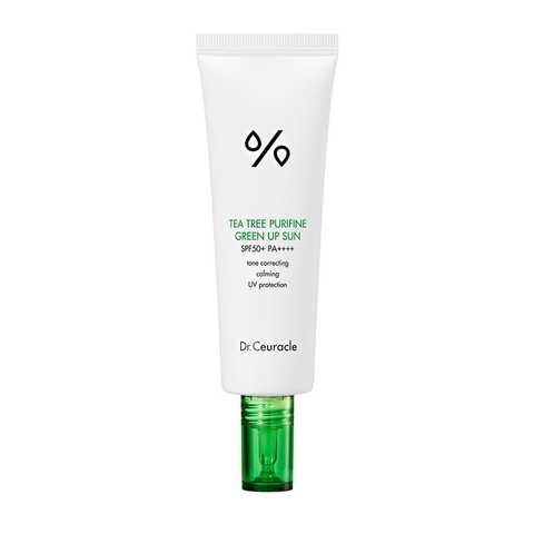 Dr.Ceuracle Tea Tree Purifine Green Up Sun SPF 50+ PA++++ a69-i37 фото