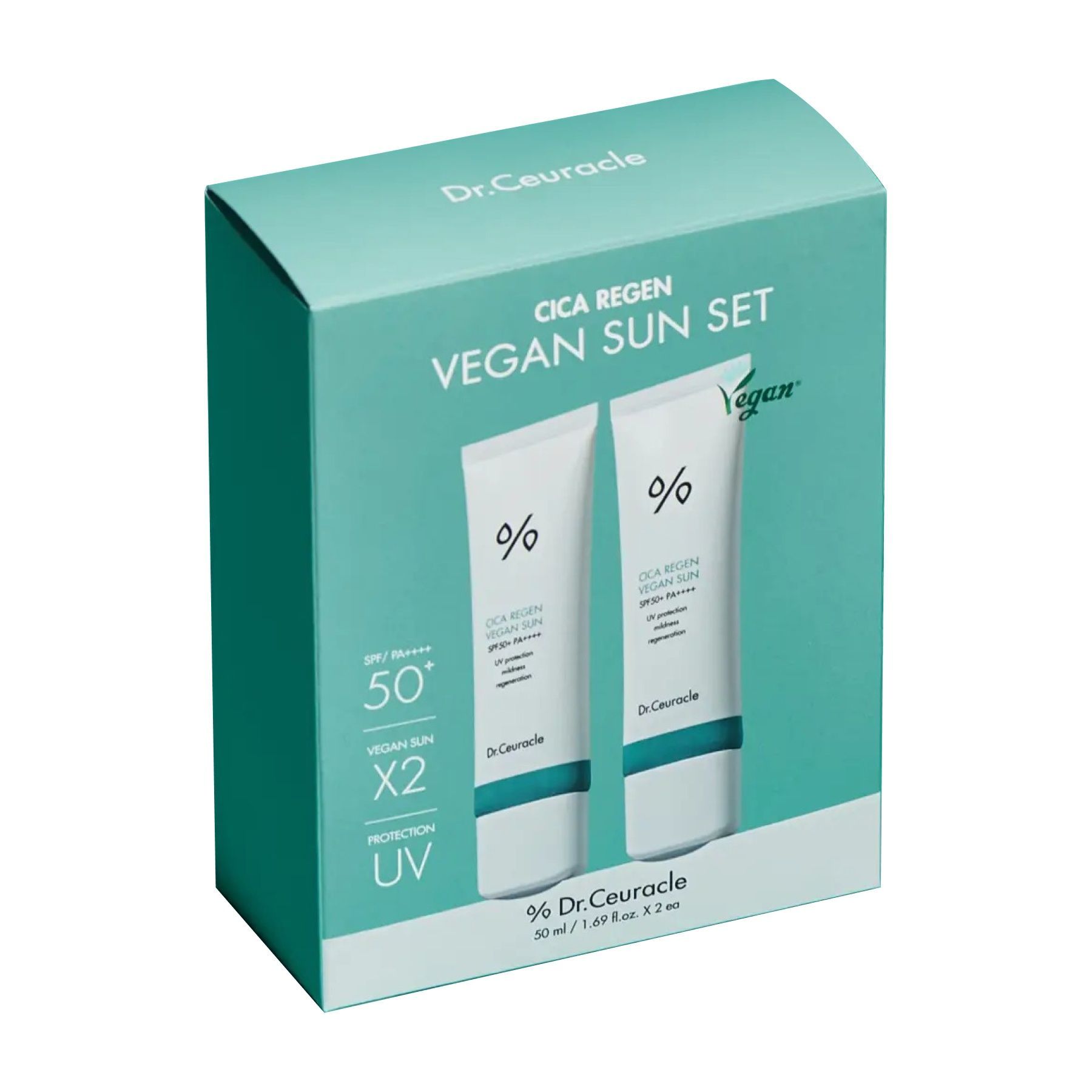 Dr.Ceuracle Cica Regen Vegan Sun Set DUO 59b-b57 фото Dr.Ceuracle Cica Regen Vegan Sun Set DUO 59b-b57 фото