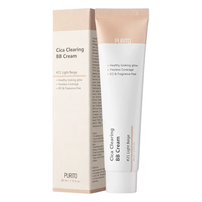 Purito Cica Clearing BB cream 21 тон tester i4b-429 фото Purito Cica Clearing BB cream 21 тон tester i4b-429 фото