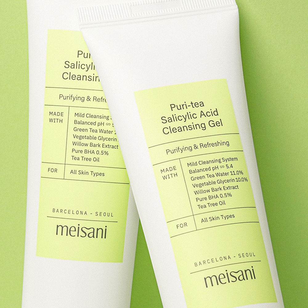 Meisani Puri-Tea Salicylic Acid Cleansing Gel 1i1-366 фото Meisani Puri-Tea Salicylic Acid Cleansing Gel 1i1-366 фото